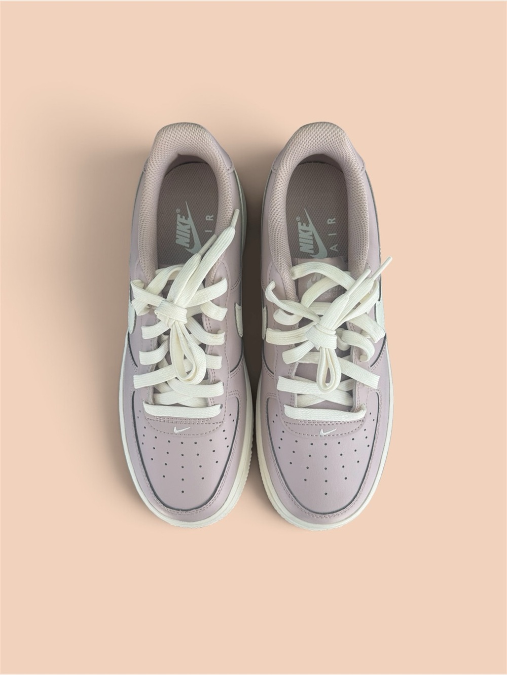 Nike Air Force 1 Pink & White Sneakers Like New